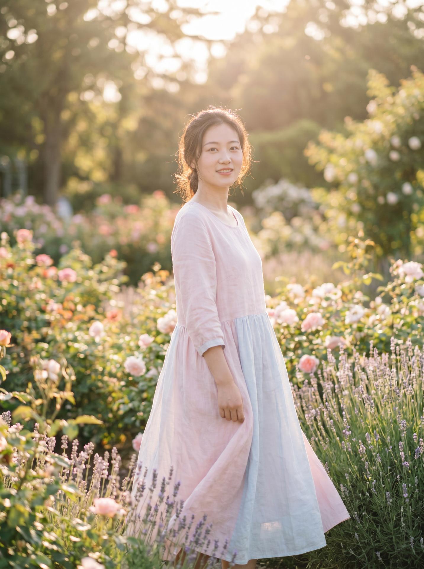 蘑菇视频美图：清新自然美少女写真