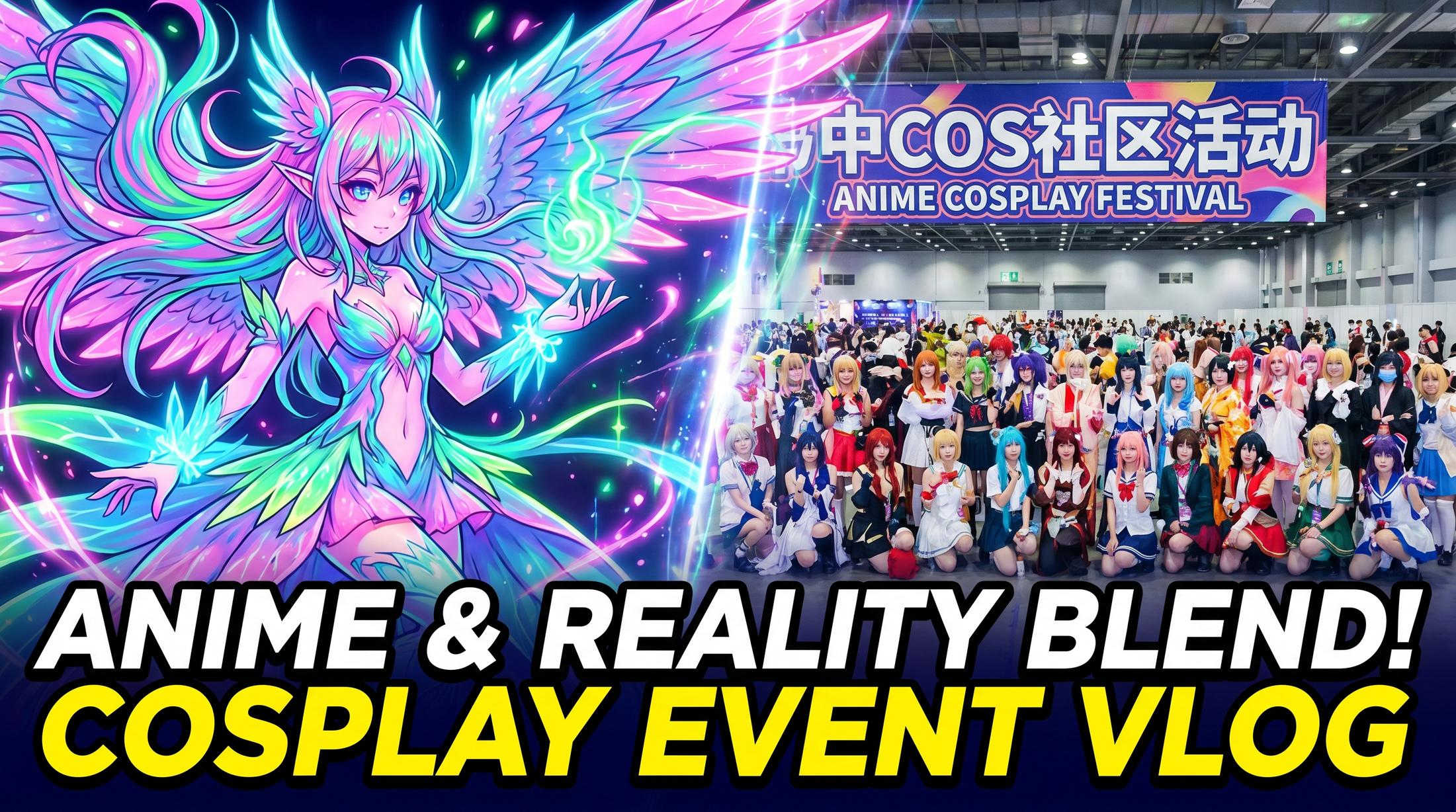 蘑菇视频二次元：漫展Cosplay活动合影